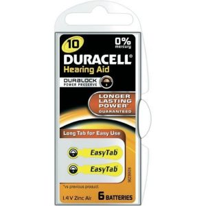 Duracell Acustica Easy Tab10 Giallo 6pz