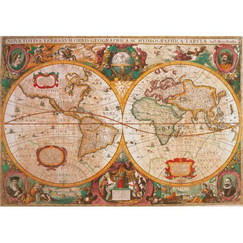 Puzzle Pz.1000 Mappa Antica Hqc