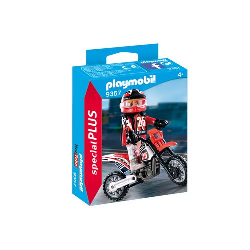 Playmobil 9357 Campione Di Motocross