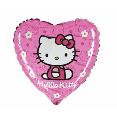 Palloncino Mylar Cuore Hello Kitty 45cm