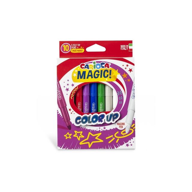 Carioca Magici Color Up 10pz Felt Pens   Hs Code:96082000