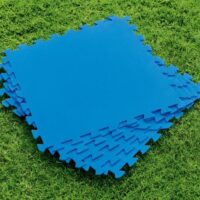 Tappetino Base Polietilene Morbido 50x50 Colore Blu