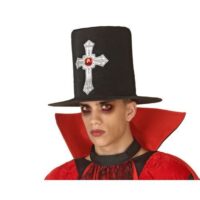 Cappello Vampiro Con Croce 25x34cm