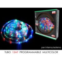 Tubo Led 15mt Programmabile Multicolor   Per Interno Ed Esterno