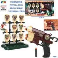 Pistola Dino Spara Dardi + Bersagli
