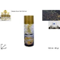 Bomboletta Glitter Oro 100ml (80gr)