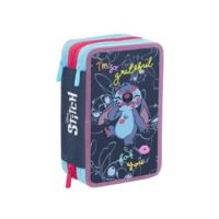 Astuccio 3 Zip Lilo & Stitch