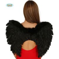 Ali Piumate Nere 50 Cm