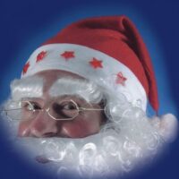 Cappello Babbo Natale Con Luci