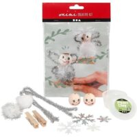 Angeli Su Mollette Creative Xmas