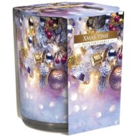 Candela Prof. In Vetro Dis. Natale L43