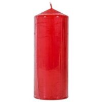 Candela Cilindrica Rossa Diam.5