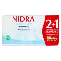 Nidra Saponetta Latte 90gr 3pz