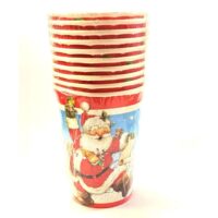 Bicchieri Cl.20 Pz.10 Santa Claus