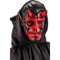 Maschera Diavolo In Plastica In Busta