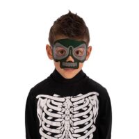 Maschera Scheletro Bimbo Luminosa