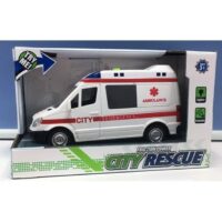 Ambulanza B/o 1:16 27x11x16cm +3anni