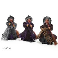 Befana Portaciocc. H16cm 3ass