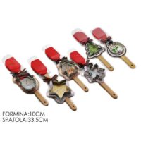 Spatola Rossa C/formina 6ass