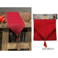 Runner 32x180 Trapuntato C/paill. Rosso