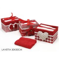 Set 4lav.in Scatola Stoffa 3ass.
