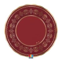 Piatti Cm.20 Pz.6 Royal Red Gold