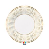 Piatti Fondi Cm.24 Pz.6 Royal Ivory Gold