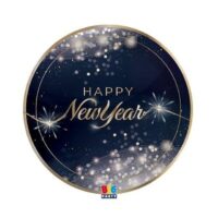 Piatti Cm.24 Pz.6 Happy Year Glamour