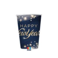 Bicchieri Cc.200 Pz.6 Happy New Year Gla