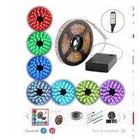 Battery Copper 20 Led 2mt Mixcolor