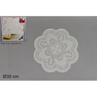 Centrini Carta Fiore Diam.30 6pz