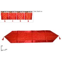 Centrotavola Oraganza Rosso 35x140