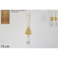 Appendino Pendente Angelo/albero Oro Ass