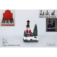 Scenario Natal. C/lampione Alb. C/luce