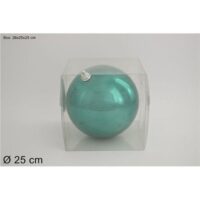 Palla 25cm Box Pvc Lucida Verde Scuro
