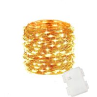 Filo Luci Batteria 48 Led B. Caldo 336cm