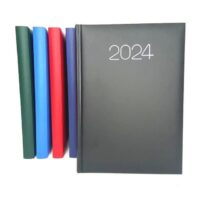 Agenda 17x24 Giornaliera Gommato Blu