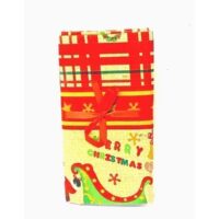 Tovaglia Natale Panama X12 130x220 Cm