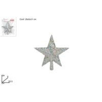 Puntale Stella C/paillettes Silver Art.d