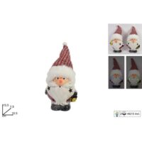 Gnomo Con Cappello Lana Rosso C/luci