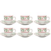 Tazzine Caffe' C/p X6 Charme Natale