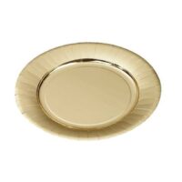 Soft Piatti Piani Cm.23 Pz.10 Oro