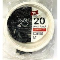 Piatto Fondo Cm.22 Pz.20 In Plastica