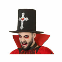 Cappello Vampiro Con Croce 25x34cm