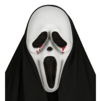 Maschera Assassino Con Cappuccio Pvc