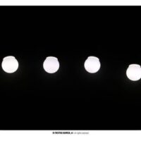 Ghirlanda Con 10 Lampadine Bianche Ip44