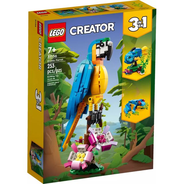 Lego 31136 Pappagallo Esotico