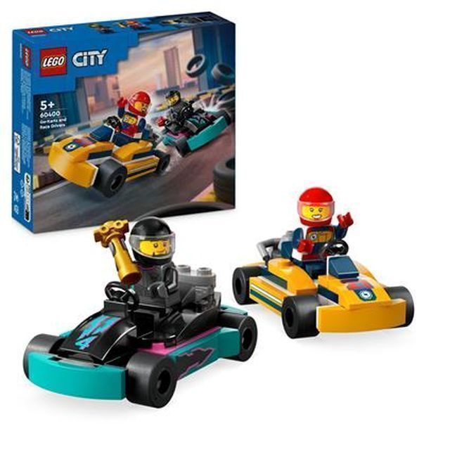 Lego 60400 Go-kart E Piloti