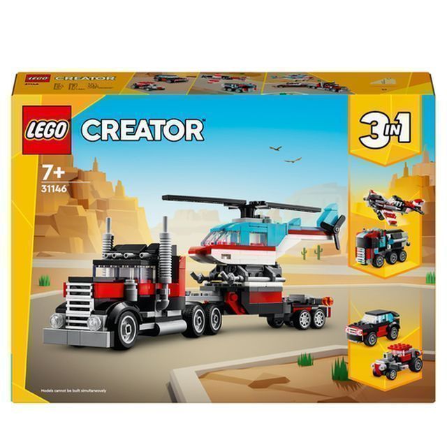 Lego 31146 Autocarro Con Elicottero